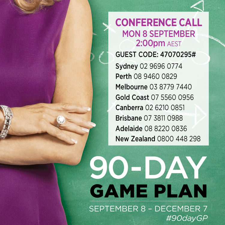 90DayGamePlanConferenceCall IsaFYI ANZ
