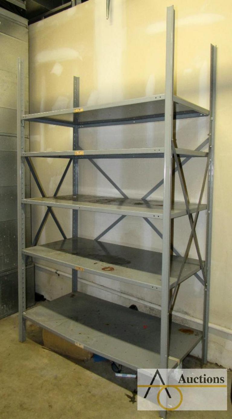 Auction Ohio Metal Shelving Unit