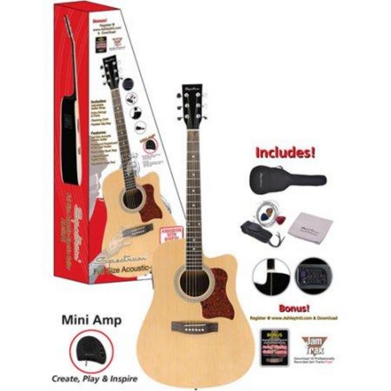 Auction Ohio Spectrum Acoustic Guitar.