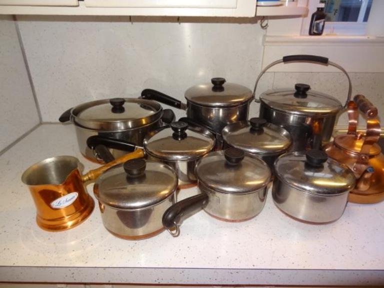 Auction Ohio Revere Ware Cookware