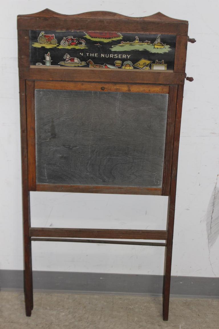 Auction Ohio Antique Chalk Board