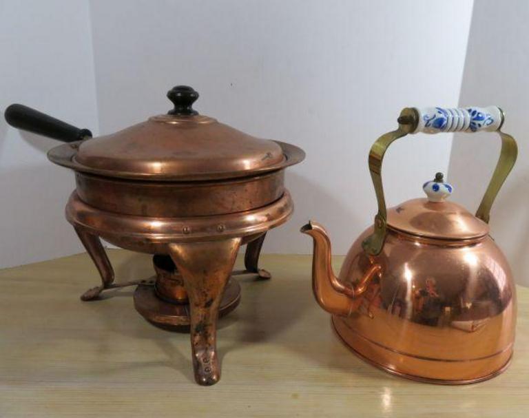 Auction Ohio Copper Kitchenware