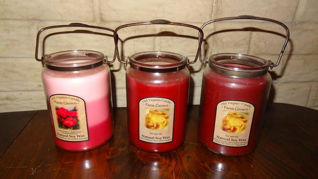 Auction Ohio Old Virginia Candles