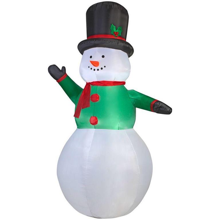 Auction Ohio HOME ACCENTS HOLIDAY SNOWMAN