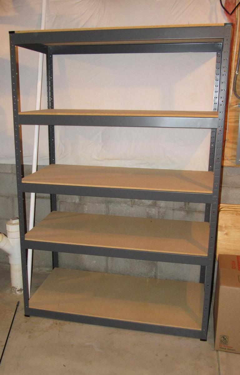 Auction Ohio Sturdy Metal Shelves