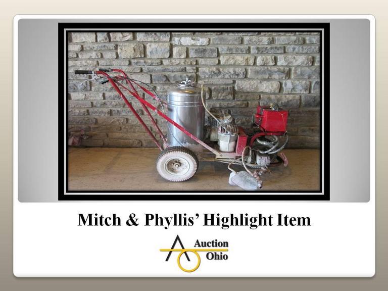 Auction Ohio Striping Machine