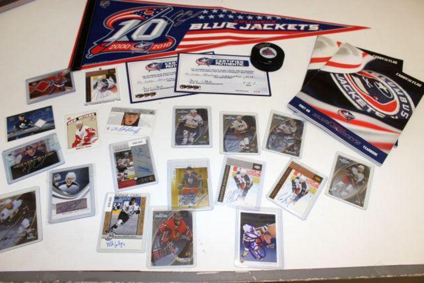 Auction Ohio Hockey collectibles