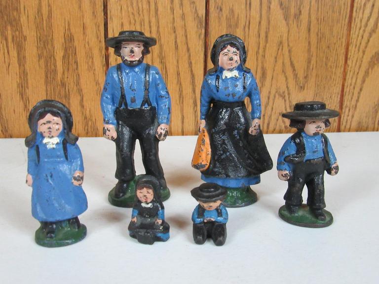 Auction Ohio Vintage Cast Iron Figurines