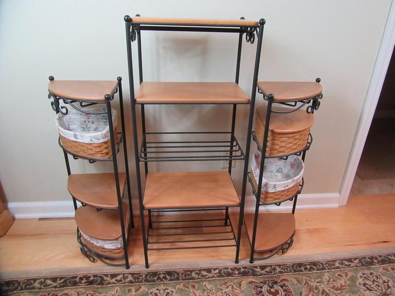Auction Ohio Longaberger Shelves