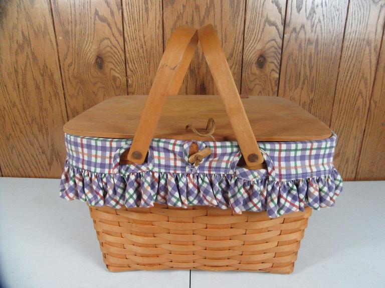 Auction Ohio 1997 Longaberger Basket