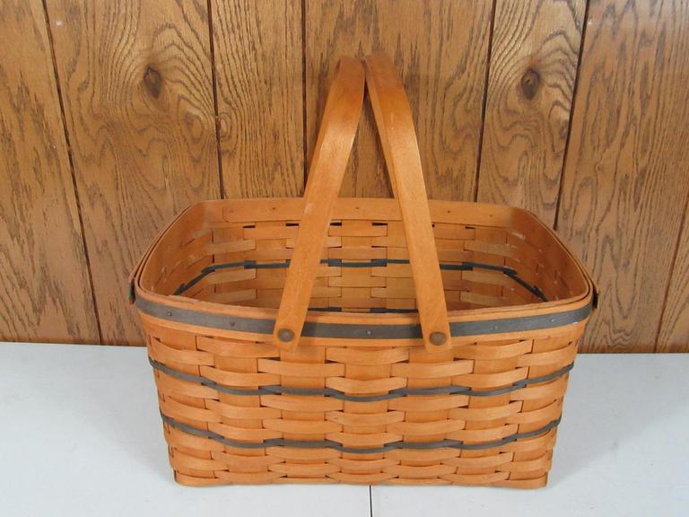 Auction Ohio 1997 Longaberger Basket