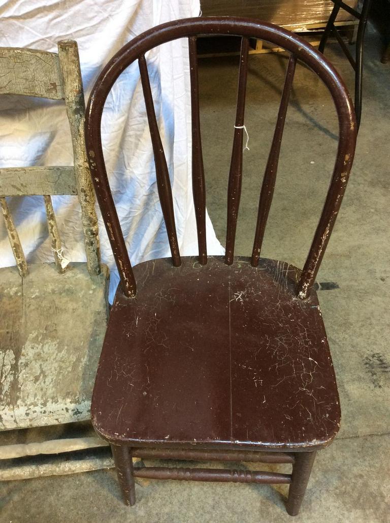 Auction Ohio 3 Vtg./Antique Side Chairs
