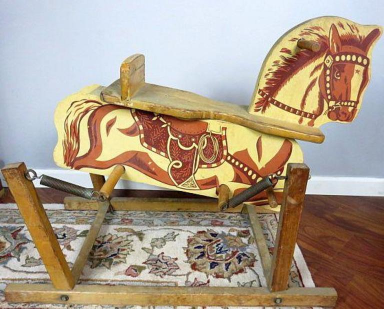 Auction Ohio Spring Rocking Horse