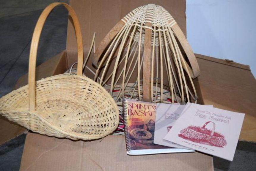 Auction Ohio Basket Weaving Supplies