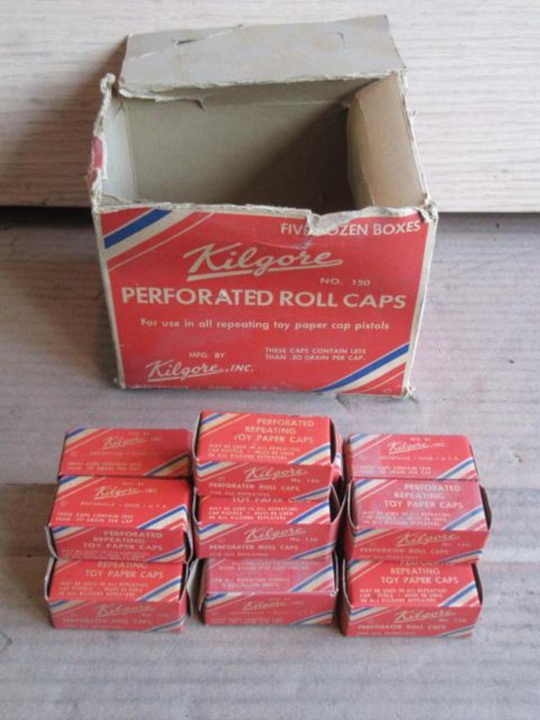 Auction Ohio Kilgore Roll Caps