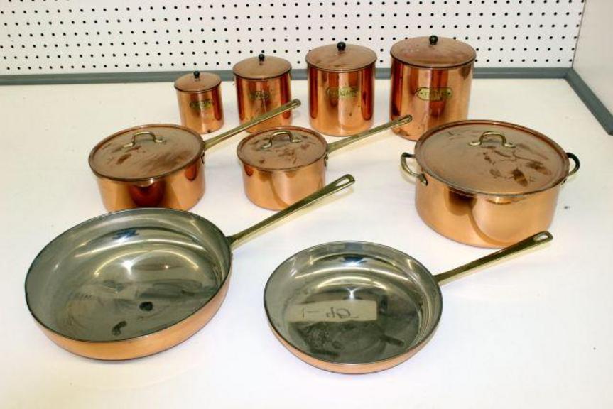 Auction Ohio Copper Kitchenware
