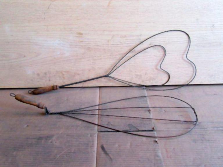 Auction Ohio 2 Vintage Rug Beater