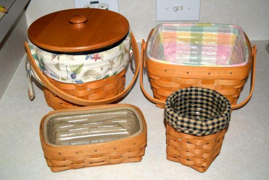 Auction Ohio Longaberger Baskets