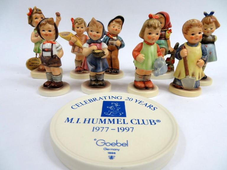 Auction Ohio MI Hummel Club Figurines
