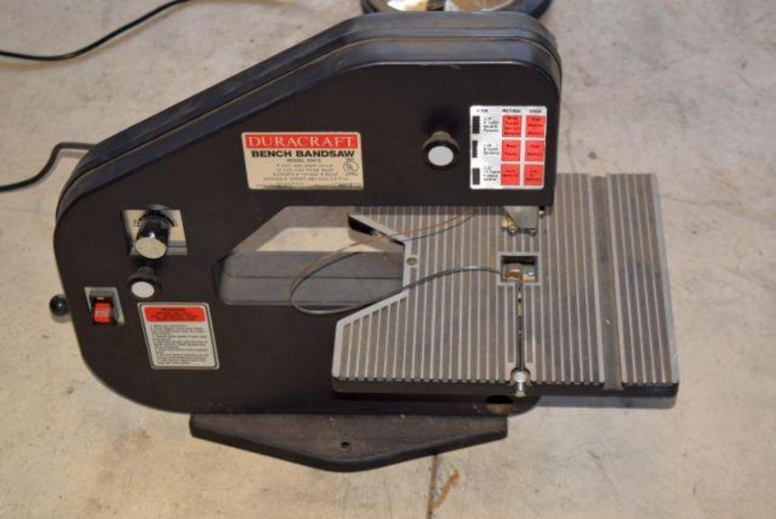 Auction Ohio Duracraft Bench Band saw