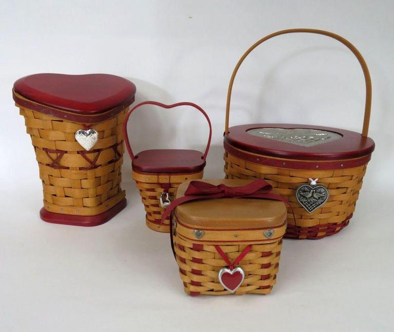 Auction Ohio Heart Themed Longaberger