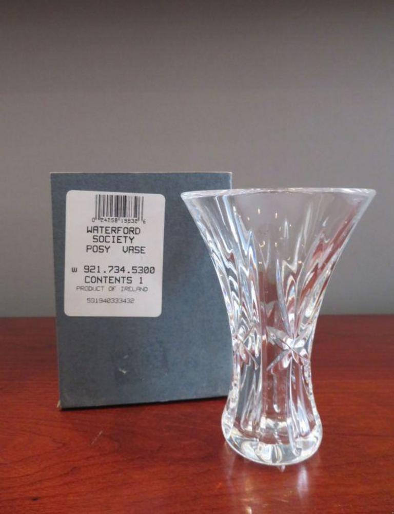 Auction Ohio Waterford Posy Vase