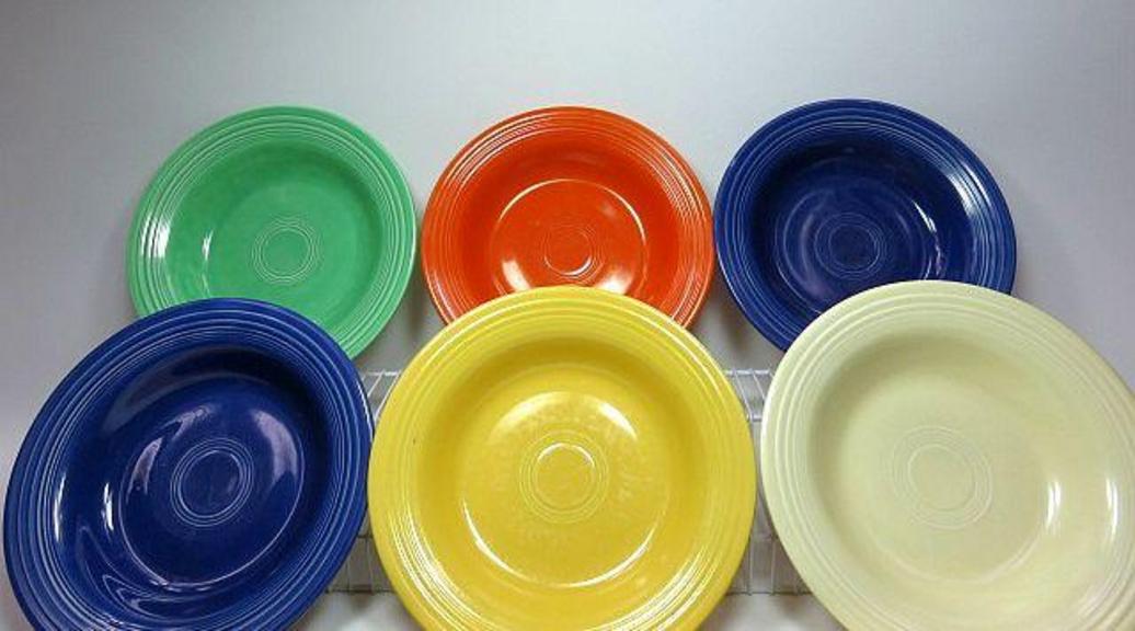Auction Ohio Fiestaware Soup/Pasta Bowls