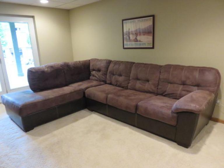 Ashley Furniture Brown Sectional Ashley Furniture Alliston 2 Piece