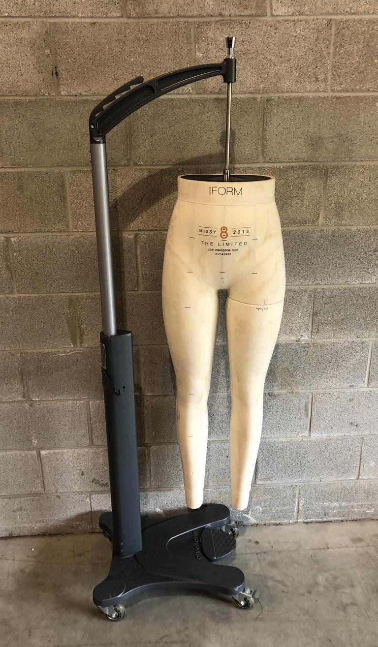 Auction Ohio Alva Form by Alvanon Legs Dress Form