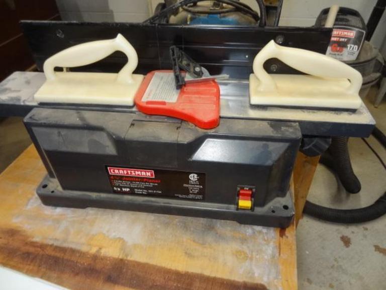 Auction Ohio Craftsman Jointer/Planer