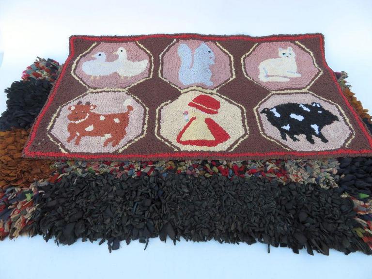 Auction Ohio Vintage Throw Rugs