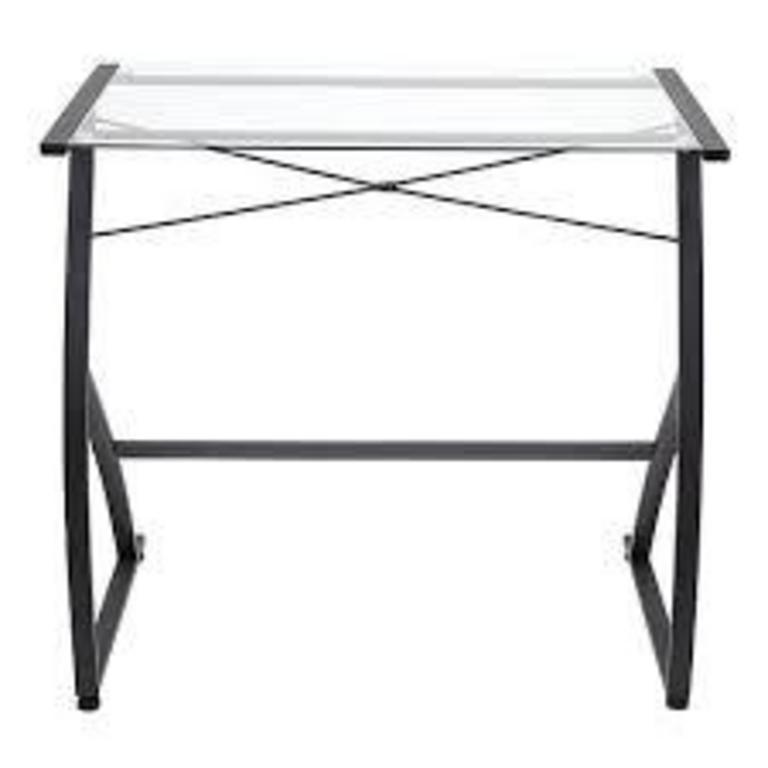 Zipperbuy GLASS COMPUTER DESK