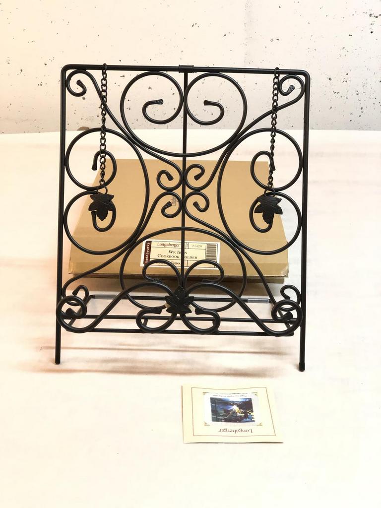 Auction Ohio Longaberger Wrought Iron