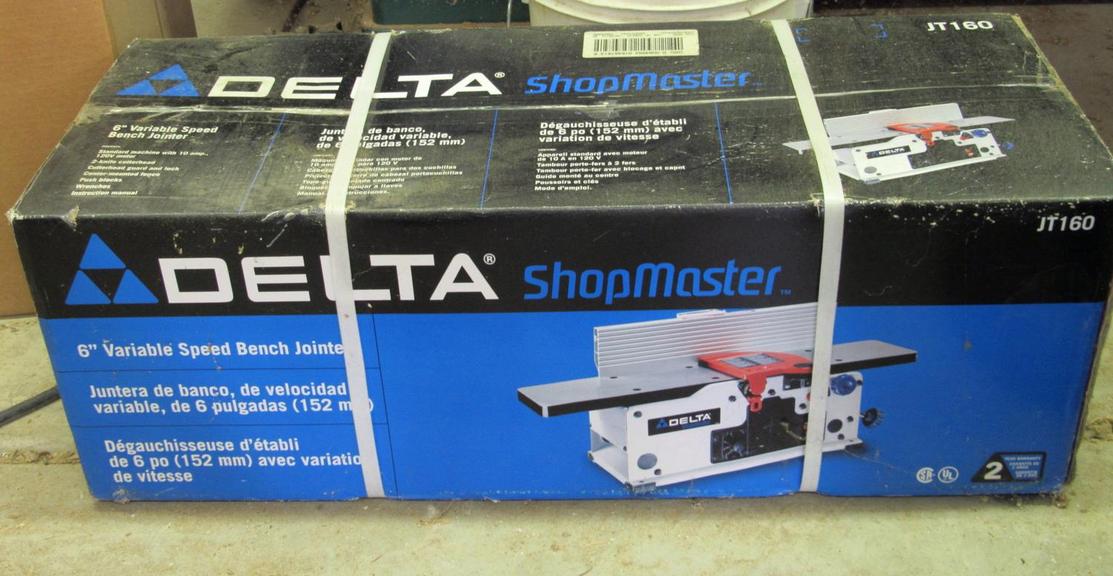 Auction Ohio New Delta Bench Jointer