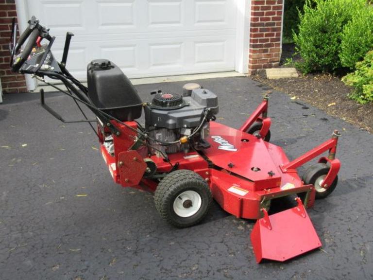 Auction Ohio Exmark 48" Metro WalkBehind Mower Model M15KA483