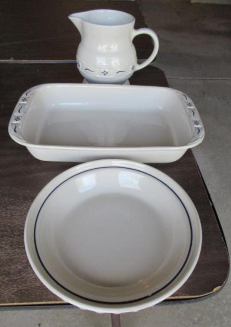 Auction Ohio Longaberger Pottery