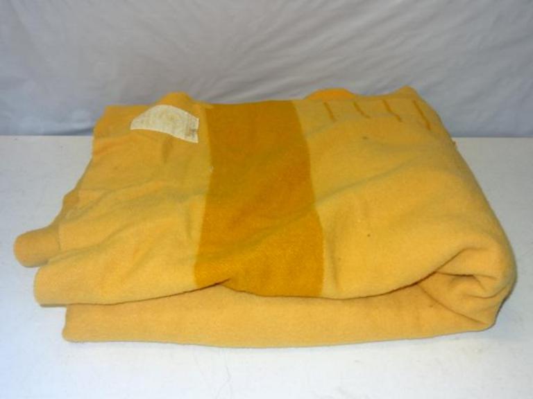 Auction Ohio Hudson Bay Wool Blanket