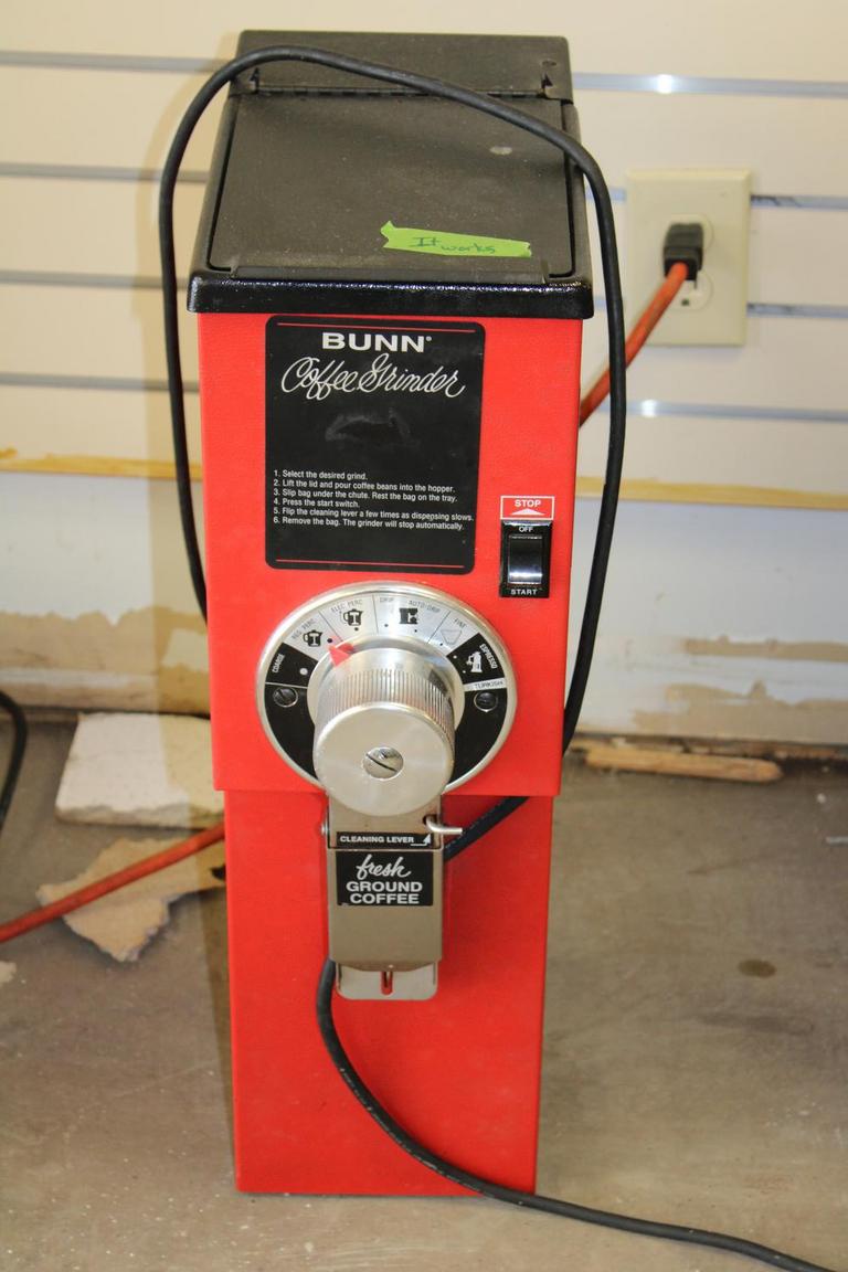 Auction Ohio Bunn Coffee Grinder