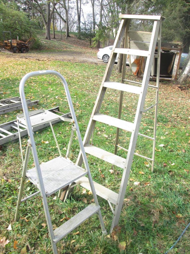 Auction Ohio 2 Step Ladders