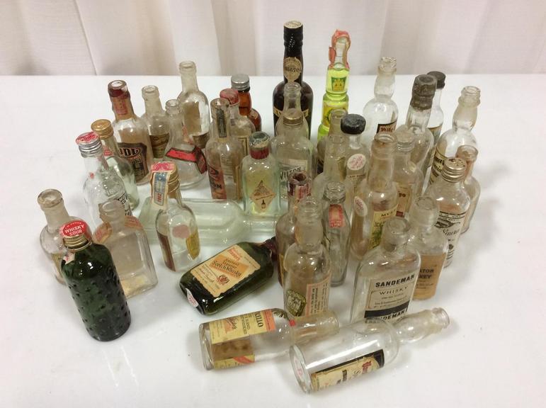 Auction Ohio Empty "Nip" Bottles