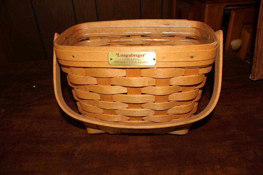 Auction Ohio 1998 Longaberger Basket