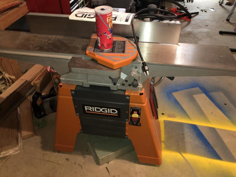 Auction Ohio Ridgid Jointer/Planer