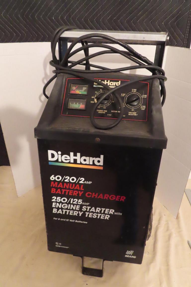 Auction Ohio Sears Manual Battery Charger