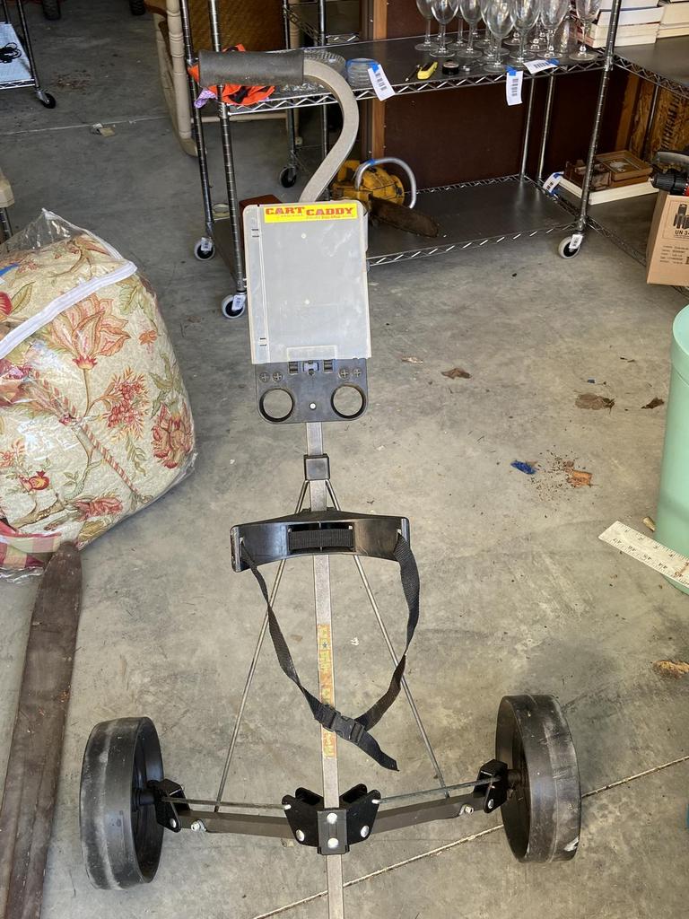 Auction Ohio Rolling Cart Caddy