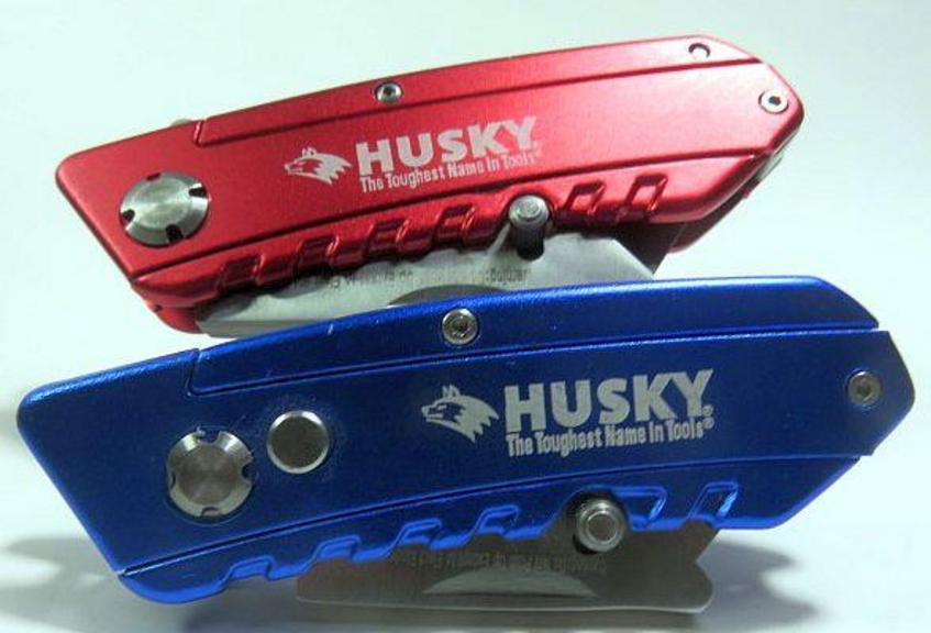 Auction Ohio Husky Razor Blade Knives