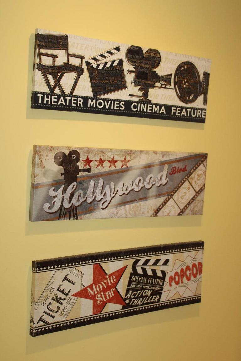 Auction Ohio Theater Room Wall Art