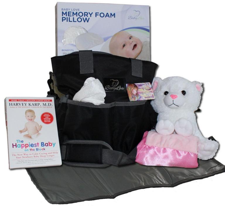 Auction Ohio Pink Baby Shower Gift Set Stuffed Toy, Receiving