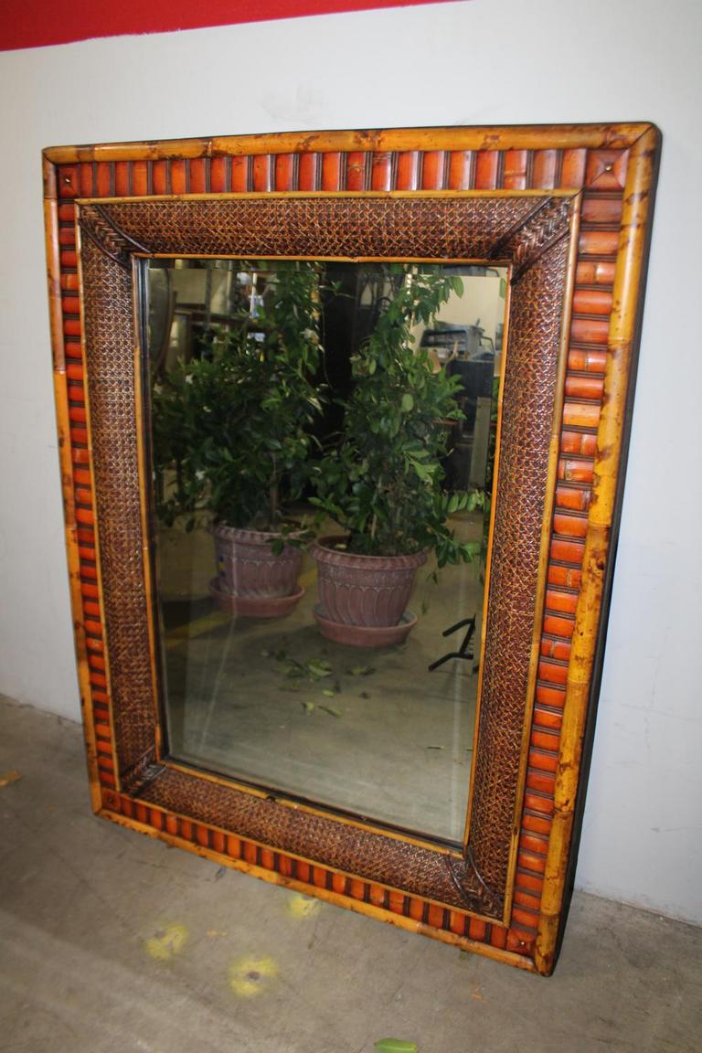 Auction Ohio Tropical Wall Mirror