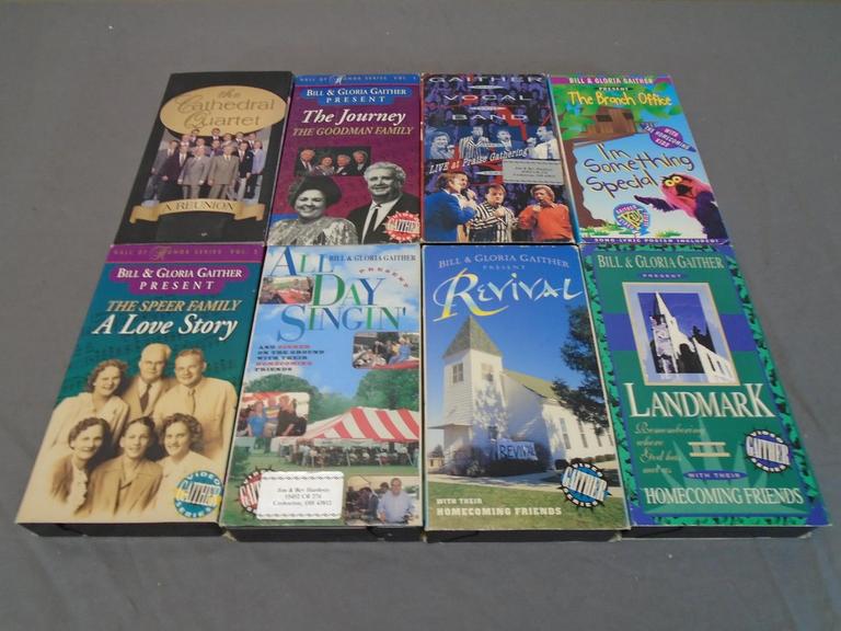 Auction Ohio Bill/ Gloria Gaither VHS