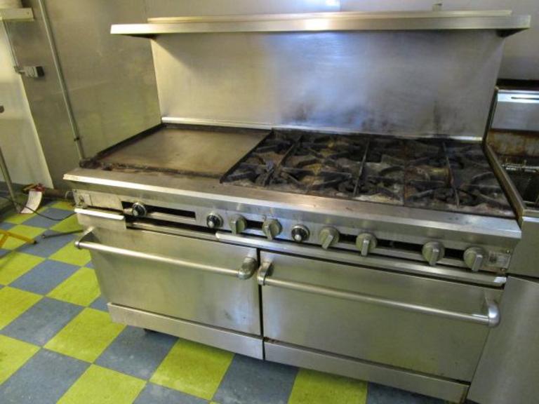 Auction Ohio Commercial Gas Range